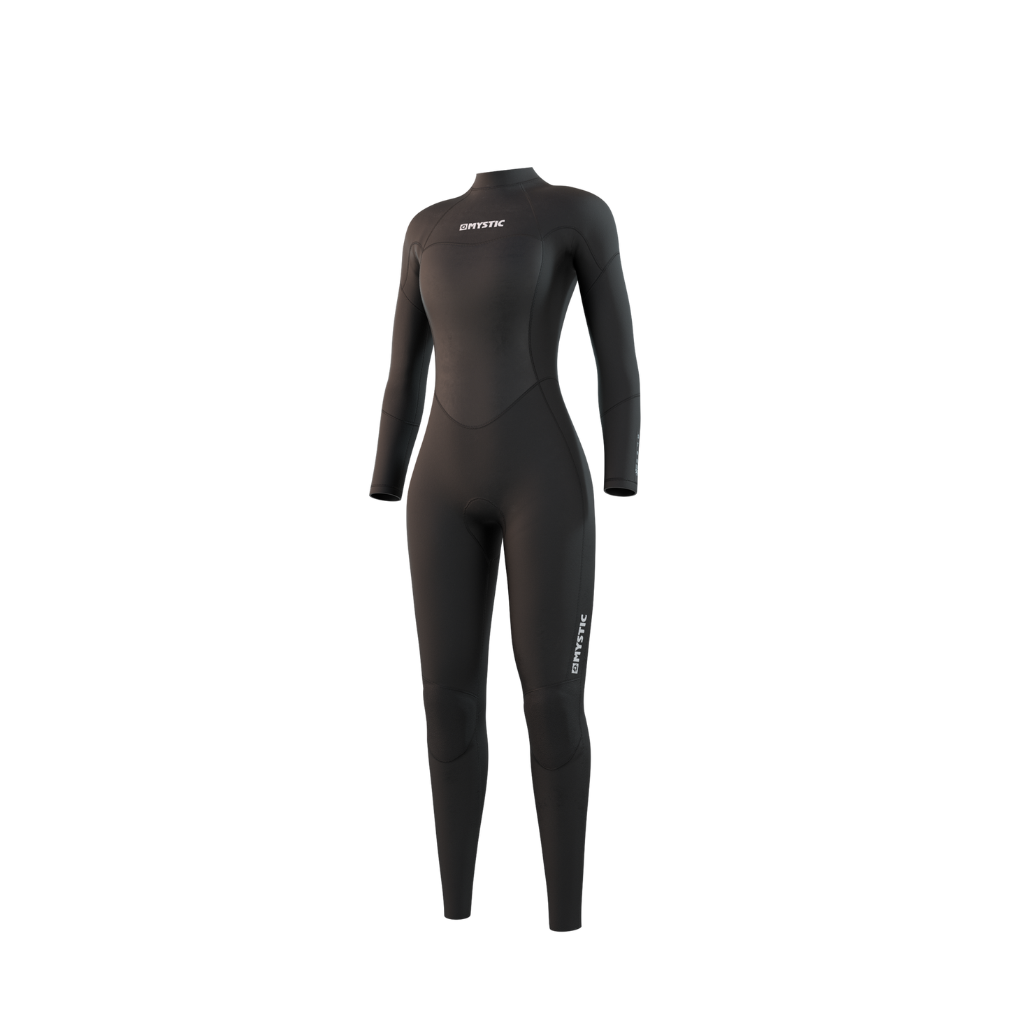 Mystic Star Fullsuit 5/3mm Bzip Women black, front view