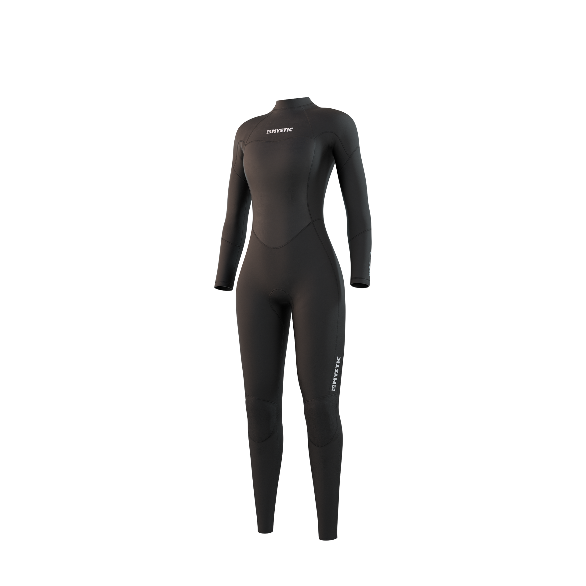 Mystic Star Fullsuit 5/3mm Bzip Women black, front view