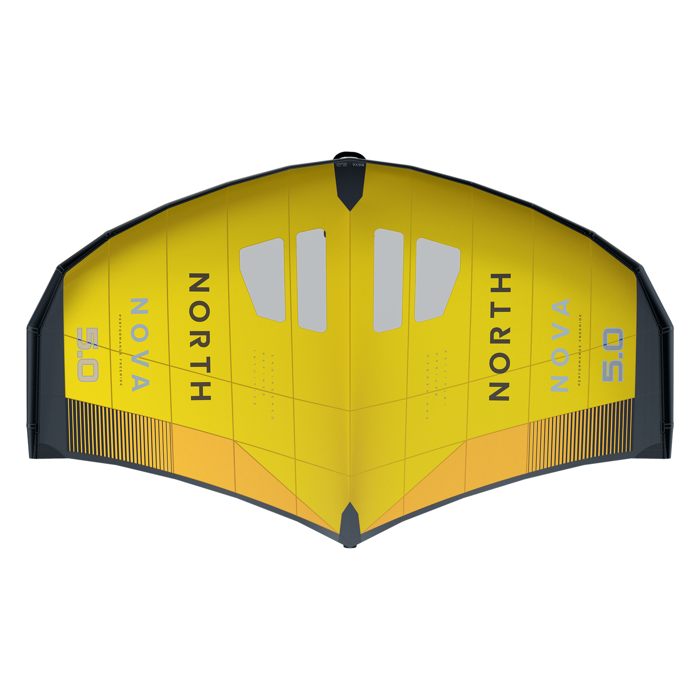 North Nova Wing 2023 yellow, top view