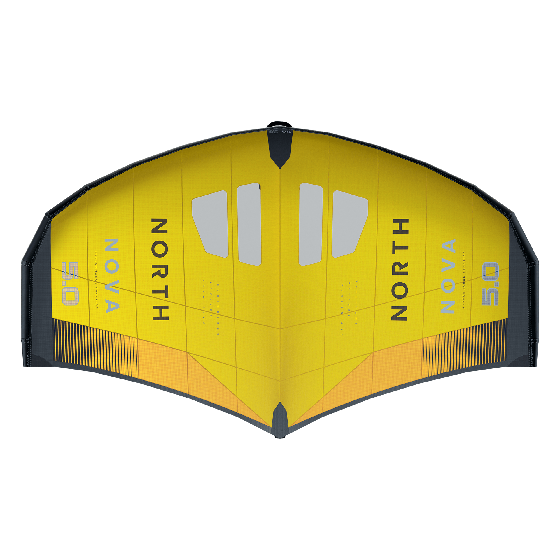 North Nova Wing 2023 yellow, top view
