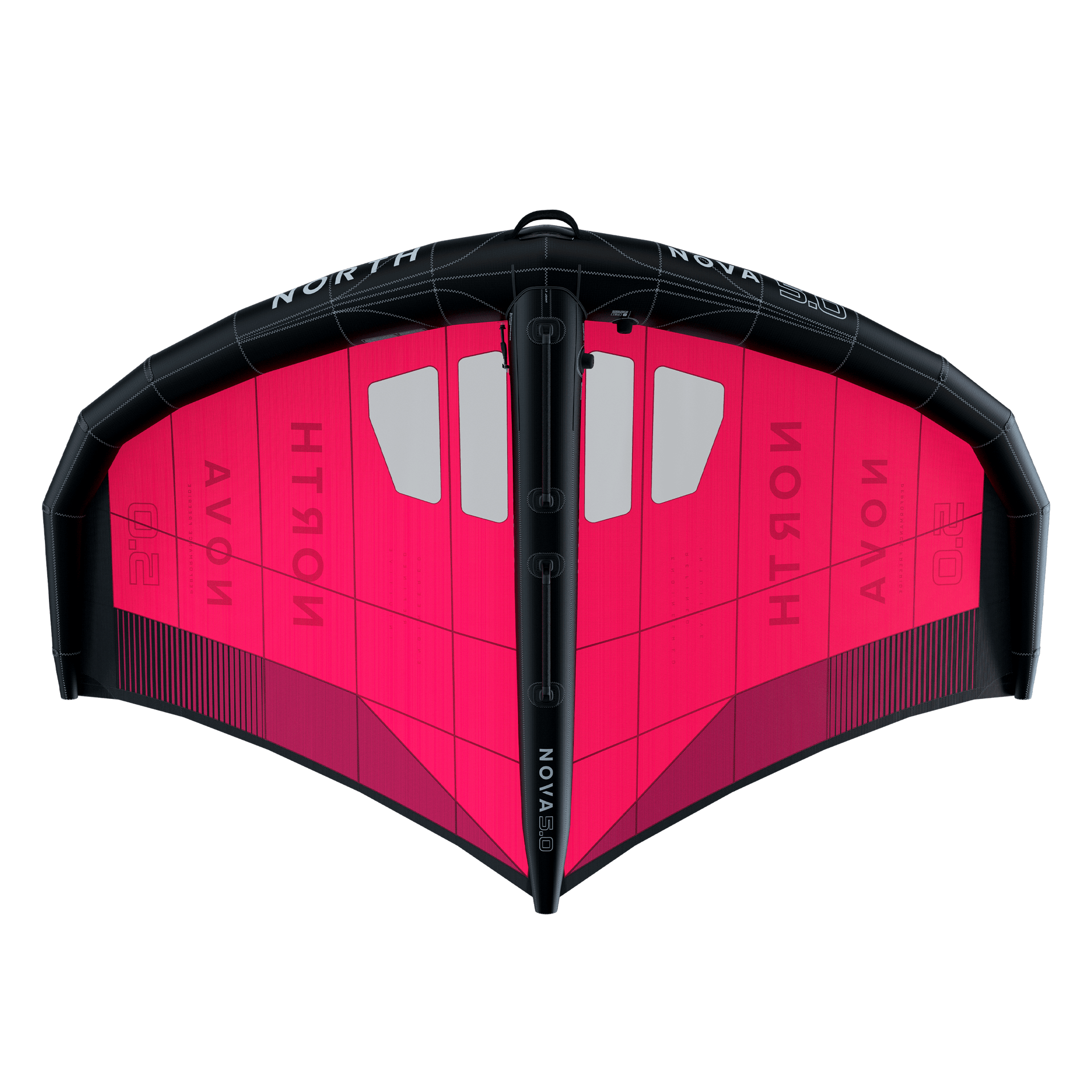 North Nova Wing 2023 red, bottom view