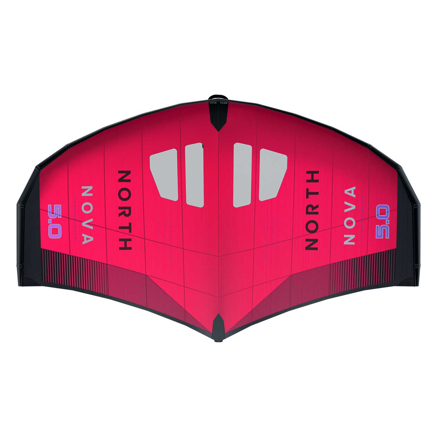 North Nova Wing 2023 red, top view