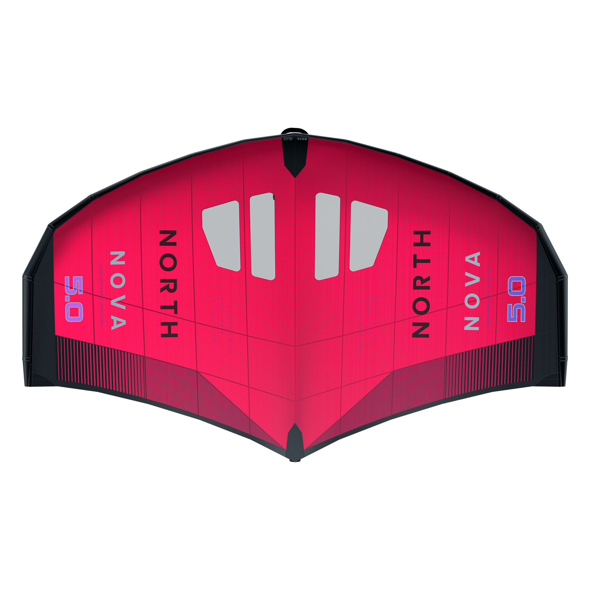 North Nova Wing 2023 red, top view