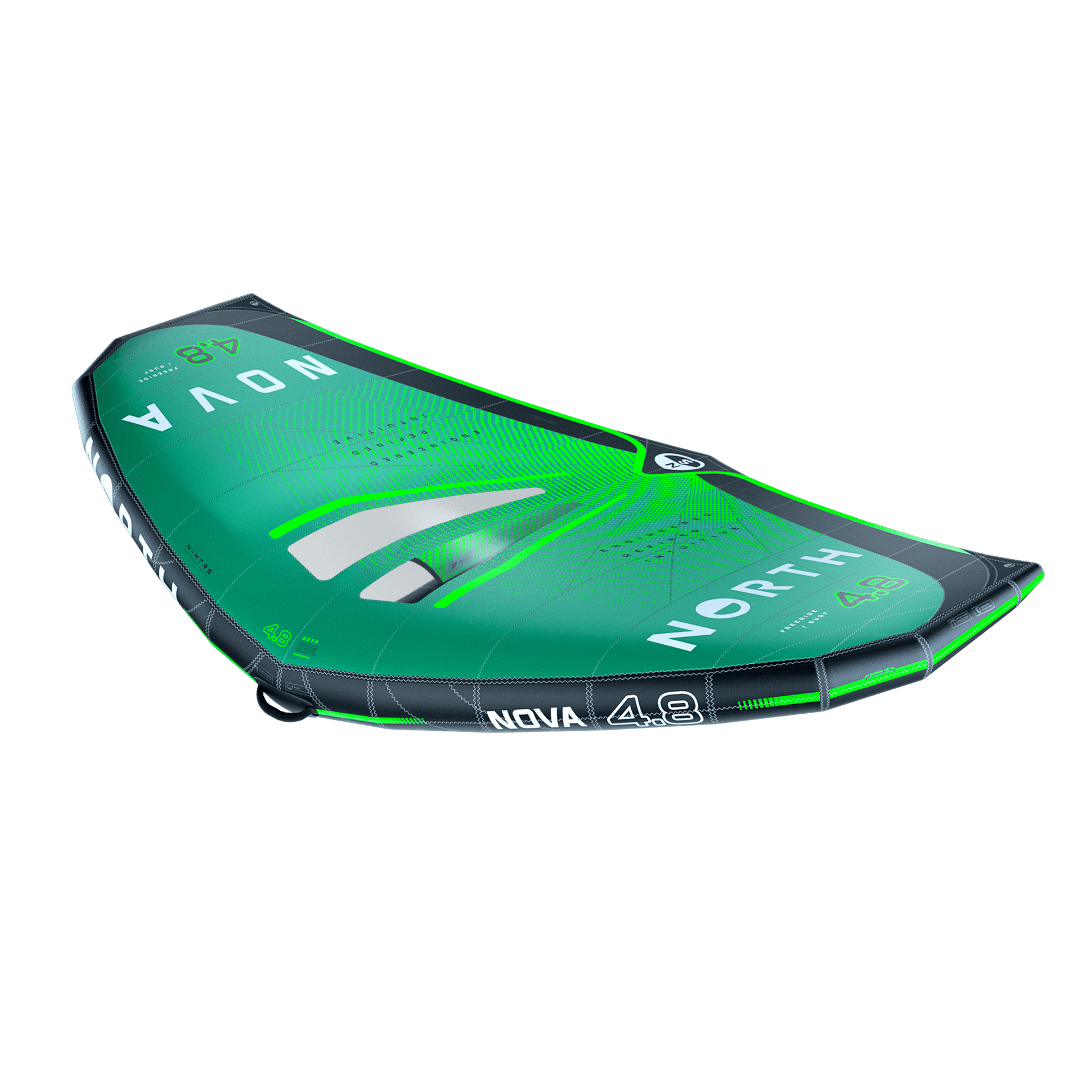 North Nova Wing 2025 green, top view