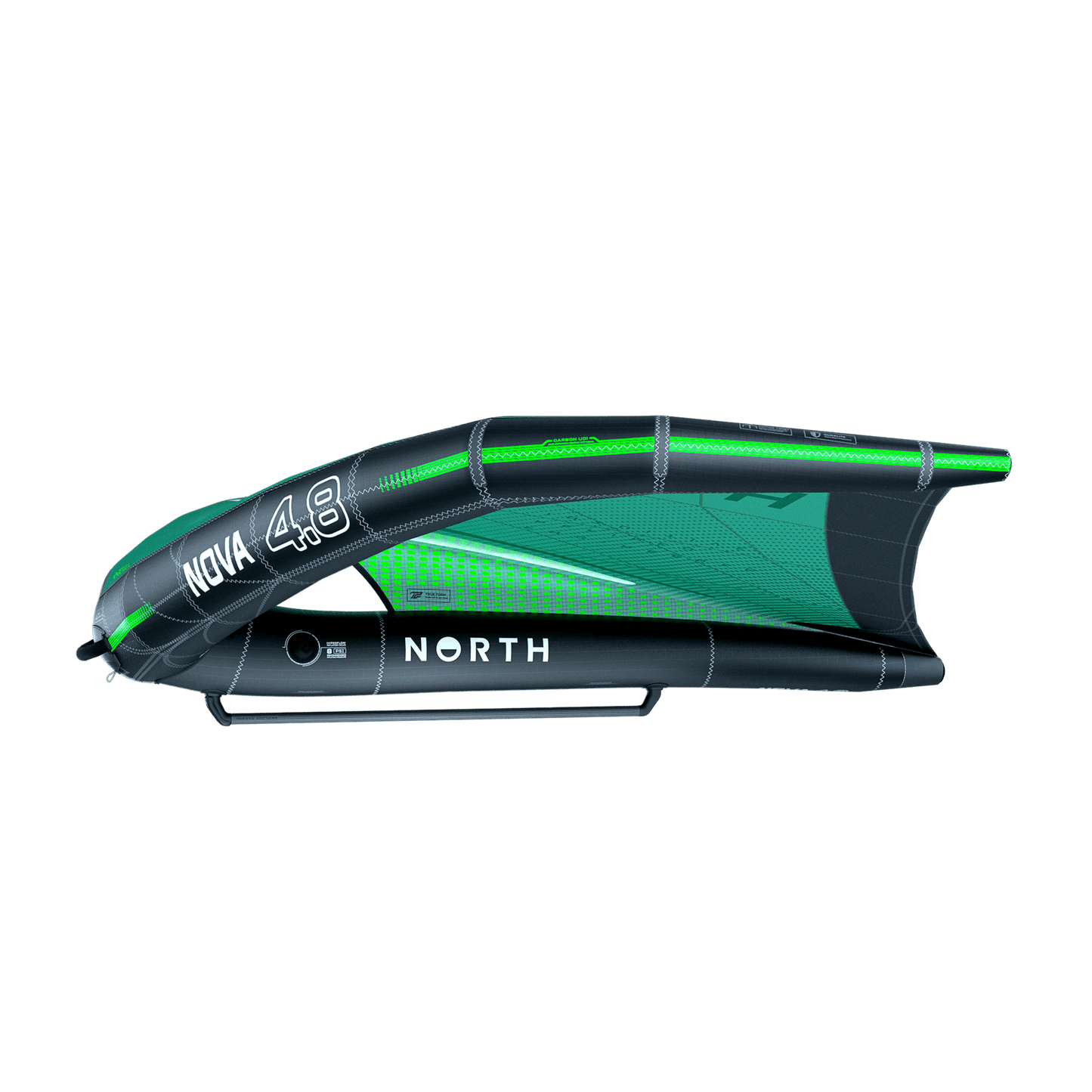 North Nova Wing 2025 green, side view