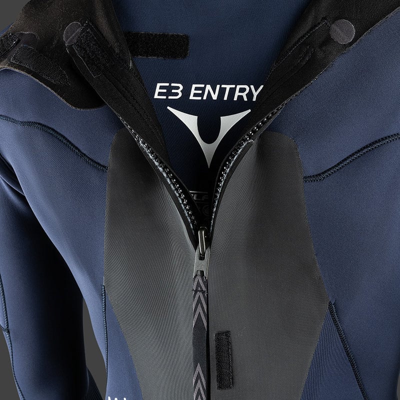 Neil Pryde Mission Fullsuit 5/4 BZ blue, detail