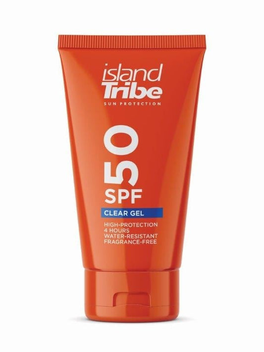 Island Tribe clear gel 100 ml SPF 50