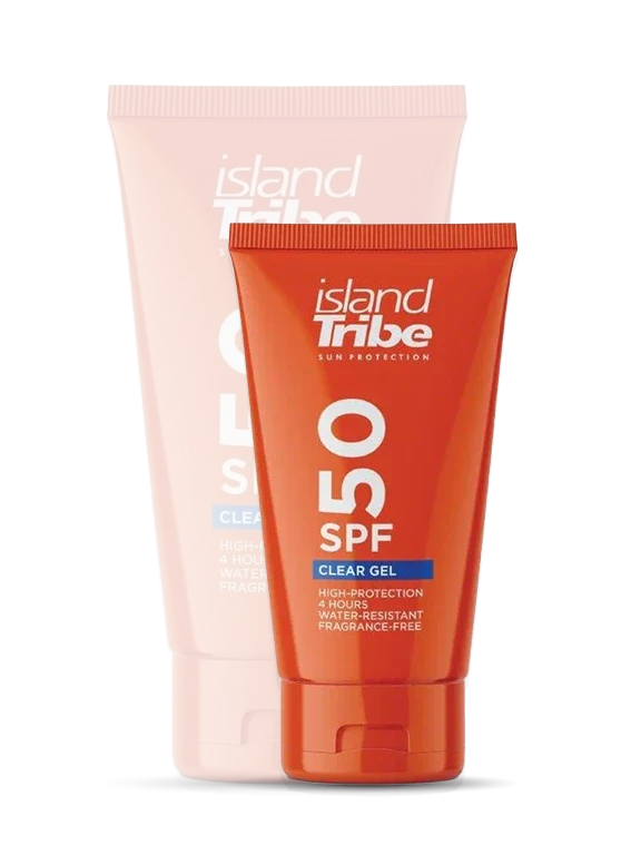 Island Tribe clear gel 50 ml SPF 50
