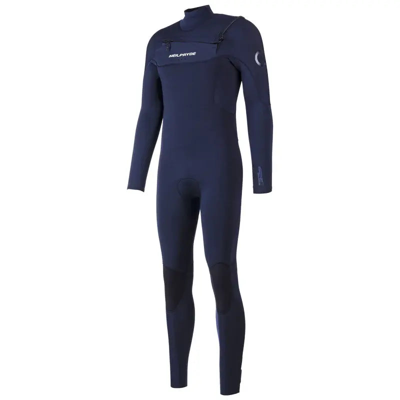 Neil Pryde Mission Fullsuit 5/4 FZ dark blue, front view