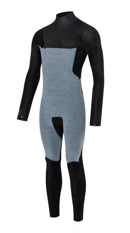 Neil Pryde Mission Fullsuit 5/4 FZ light blue, front view